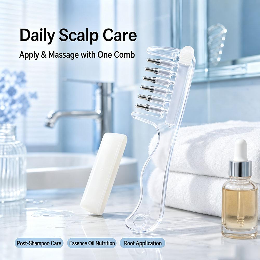Transparante haarwortelkam met - Hair Care recensie en prijs