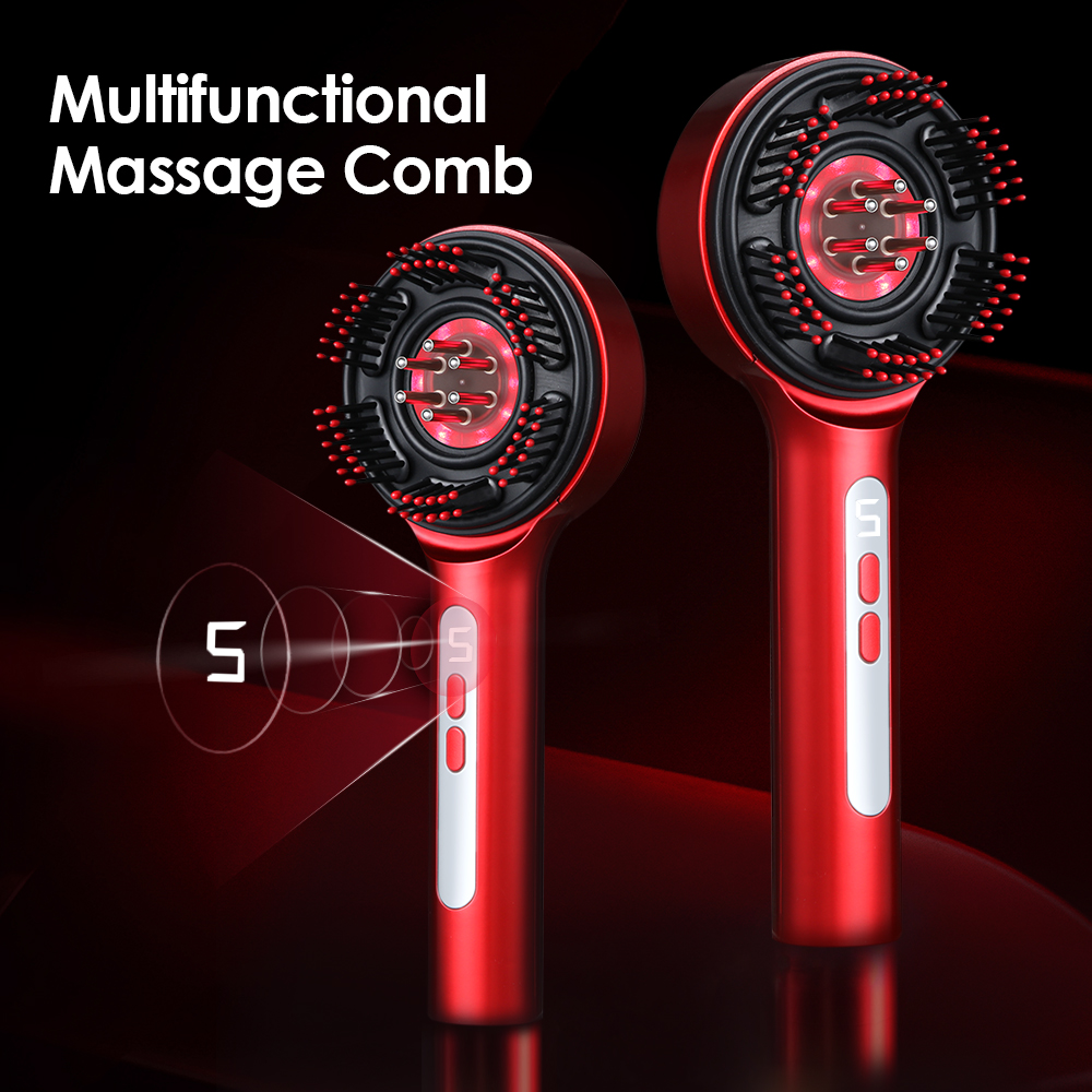 Elektrische hoofdmassagekam me - Hair Care recensie en prijs