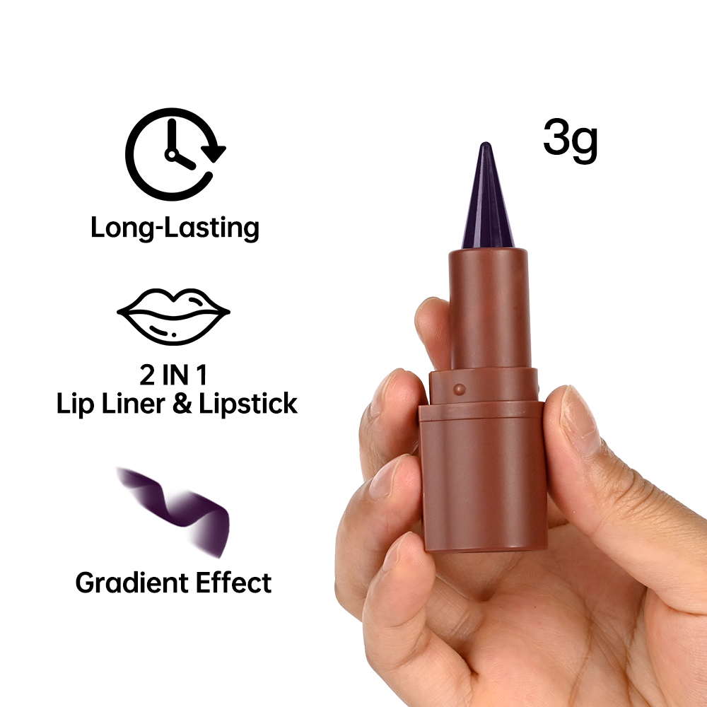 Lakerain Lip Liner Matte Zwart - Matte Velvet Lip Tint Long Lasting recensie en prijs